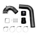 Picture of Wehrli 03-07 Dodge 5-9L Cummins 3-5in Intake Horn & Driver Side Intercooler Pipe Kit - Gloss Black