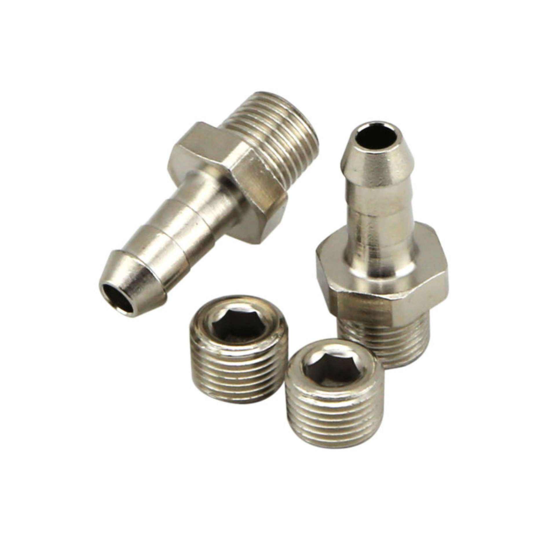 Picture of Turbosmart 1-8in NPT 6mm Hose Tail Fittings and Blanks