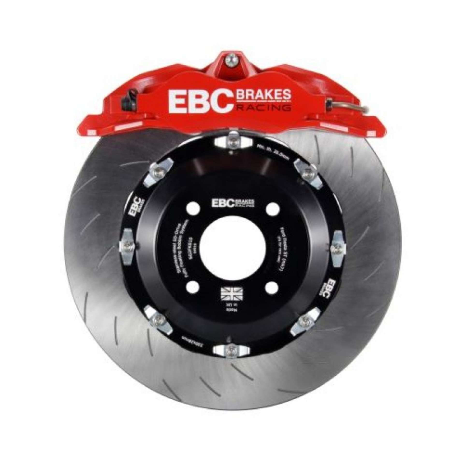 Picture of EBC Racing 03-12 Mazda RX-8 Red Apollo-4 Calipers 330mm Rotors Front Big Brake Kit