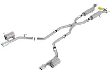 Picture of Borla 18-20 Dodge Durango SRT 6-2L V8 2-75in S-Type SS Catback Exhaust