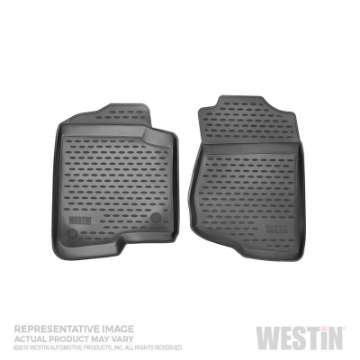 Picture of Westin 09-16 Audi A4 Sedan Profile Floor Liners Front Row - Black