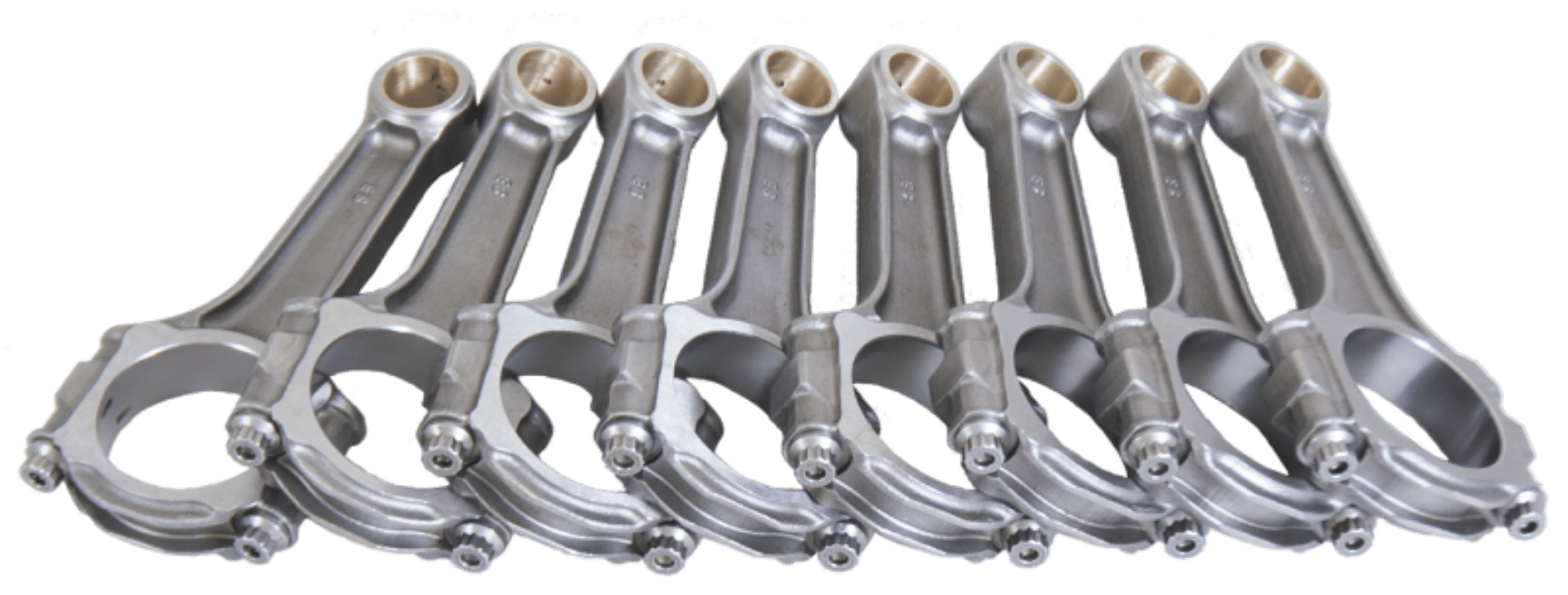 Picture of Eagle Chevrolet Big Block 5140 I-Beam Connecting Rod 6-135in w- 7-16in ARP 8740 Set of 8