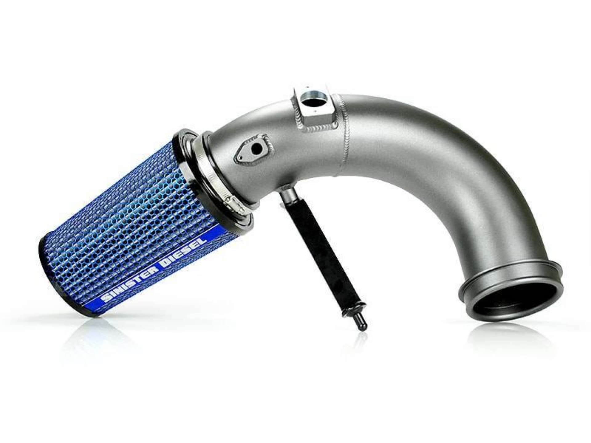 Picture of Sinister Diesel 07-5-12 Dodge-Ram Cummins 6-7L Cold Air Intake - Gray