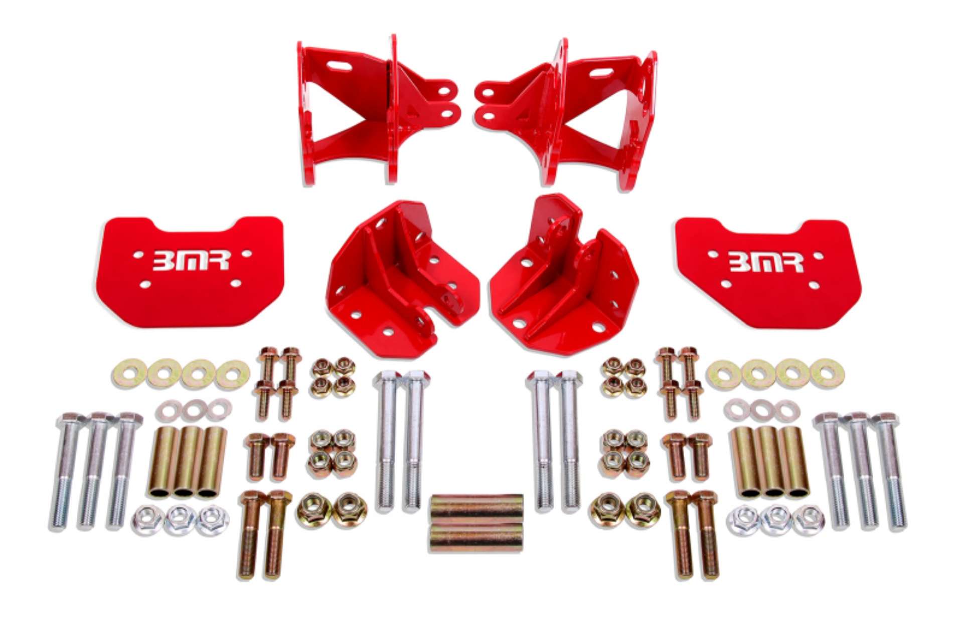 Picture of BMR 79-04 Mustang Rear Coilover Conversion Kit w- Control Arm Bracket - Red