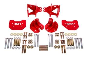 Picture of BMR 79-04 Mustang Rear Coilover Conversion Kit w- Control Arm Bracket - Red