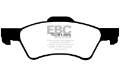 Picture of EBC 01-07 Chrysler Town & Country 3-3 Rear Rotors Ultimax2 Front Brake Pads