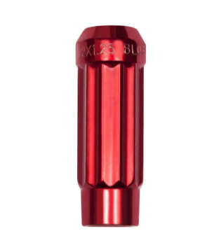 Picture of BLOX Racing 12-Sided P17 Tuner Lug Nut 12x1-5 - Red Steel - Single Piece