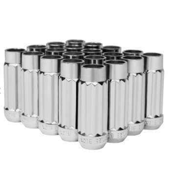 Picture of BLOX Racing 12-Sided P17 Tuner Lug Nuts 12x1-25 - Chrome Steel - Set of 20