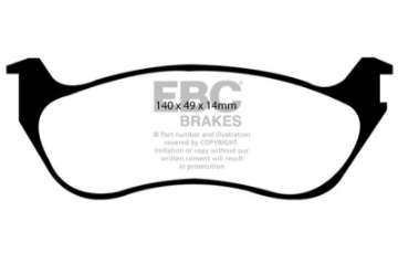 Picture of EBC 02-05 Ford Explorer 4-0 2WD Extra Duty Rear Brake Pads