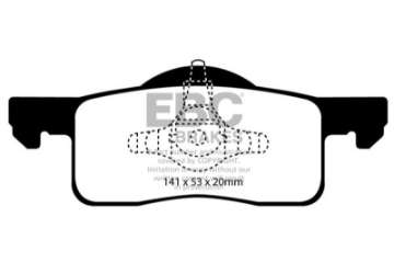 Picture of EBC 02-06 Ford Expedition 4-6 2WD Extra Duty Rear Brake Pads