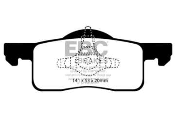 Picture of EBC 02-06 Ford Expedition 4-6 2WD Extra Duty Rear Brake Pads