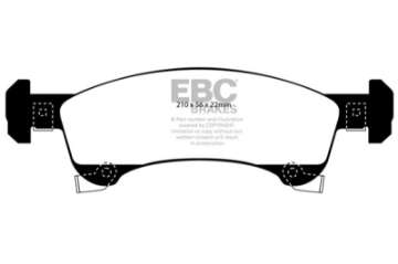 Picture of EBC 02-06 Ford Expedition 4-6 2WD Greenstuff Front Brake Pads