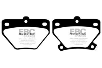 Picture of EBC 02-08 Pontiac Vibe 1-8 GT Greenstuff Rear Brake Pads