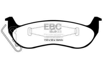 Picture of EBC 03+ Ford Crown Victoria 4-6 Greenstuff Rear Brake Pads