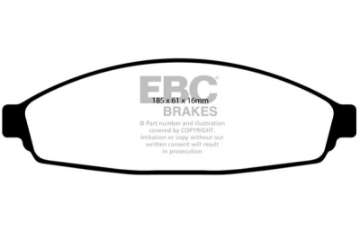 Picture of EBC 03+ Ford Crown Victoria 4-6 Redstuff Front Brake Pads