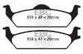 Picture of EBC 03-04 Dodge Dakota 2WD 3-9 Greenstuff Rear Brake Pads