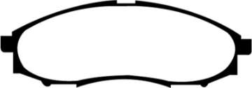 Picture of EBC 03-04 Nissan Frontier 3-3 2WD Greenstuff Front Brake Pads