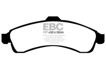 Picture of EBC 03-05 Buick Rainier 4-2 Greenstuff Front Brake Pads