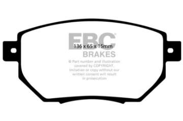 Picture of EBC 03-05 Infiniti FX35 3-5 Greenstuff Front Brake Pads