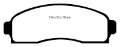 Picture of EBC 03-06 Chevrolet Equinox 3-4 Greenstuff Front Brake Pads