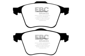 Picture of EBC 03-09 Volvo XC90 2-9 Twin Turbo Greenstuff Front Brake Pads