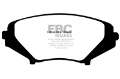 Picture of EBC 03-12 Mazda RX8 1-3 Rotary Standard Suspension Greenstuff Front Brake Pads