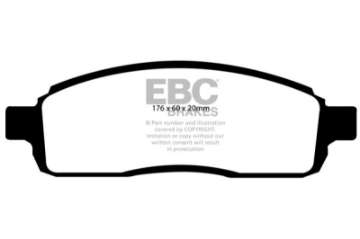 Picture of EBC 04 Ford F150 4-2 2WD 6 Lug Ultimax2 Front Brake Pads