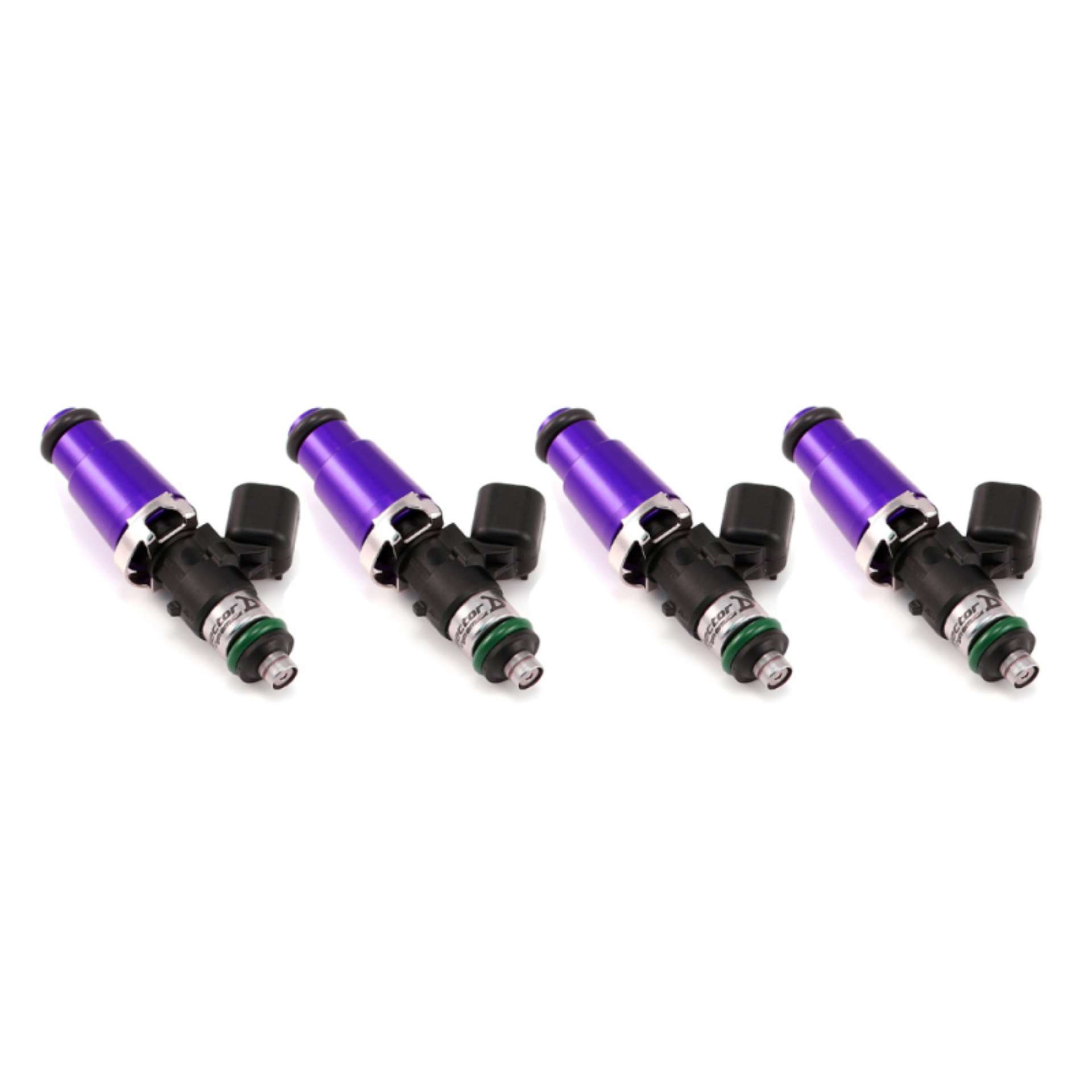 Picture of Injector Dynamics 2600-XDS Injectors - 60mm Length - 14mm Top - 14mm Lower O-Ring Set of 4