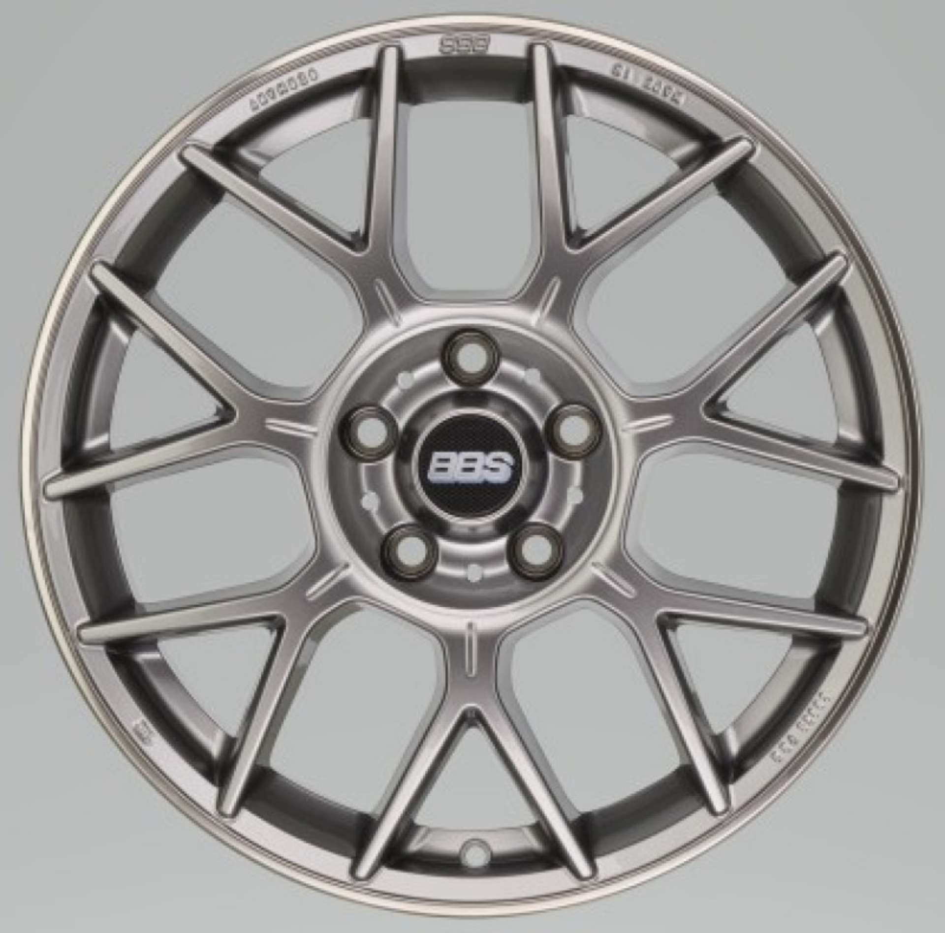 Picture of BBS XR 18x8 5x120 30mm Offset 82mm Bore PFS-Clip Req Gloss Platinum Wheel