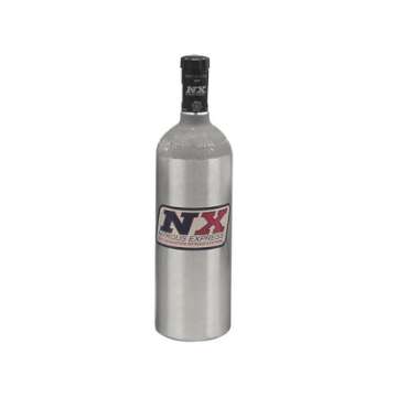 Picture of Nitrous Express 1-4lb Bottle w-Motorcycle Valve 3-2 Dia x 11-38 Tall