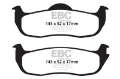 Picture of EBC 04-05 Infiniti QX56 5-6 Greenstuff Rear Brake Pads