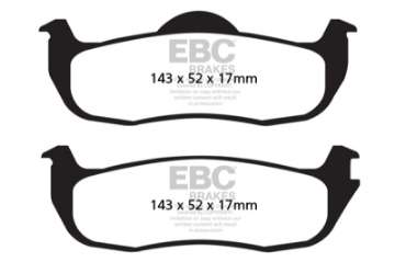 Picture of EBC 04-05 Infiniti QX56 5-6 Ultimax2 Rear Brake Pads