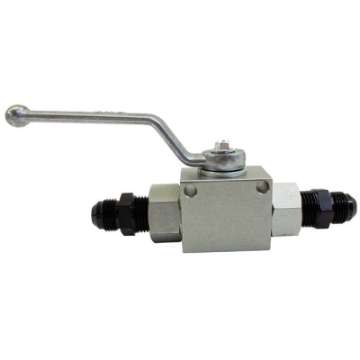 Picture of Nitrous Express Remote Shutoff Nitrous Valve 8AN Male Inlet and Outlet