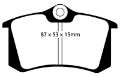 Picture of EBC 04-06 Audi TT Quattro 3-2 Bluestuff Rear Brake Pads