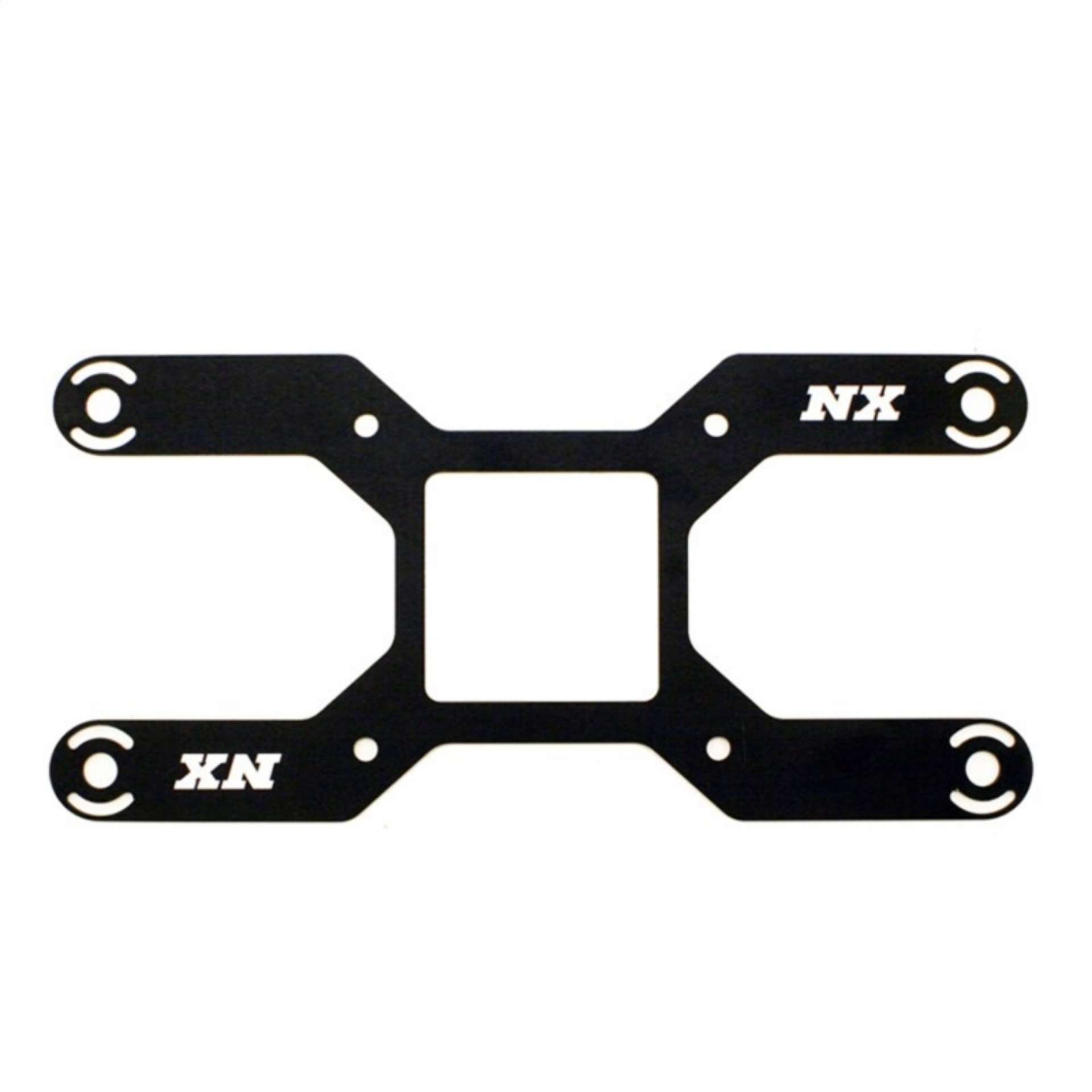 Picture of Nitrous Express Carb Plate Solenoid Bracket for 4150 4 Solenoids