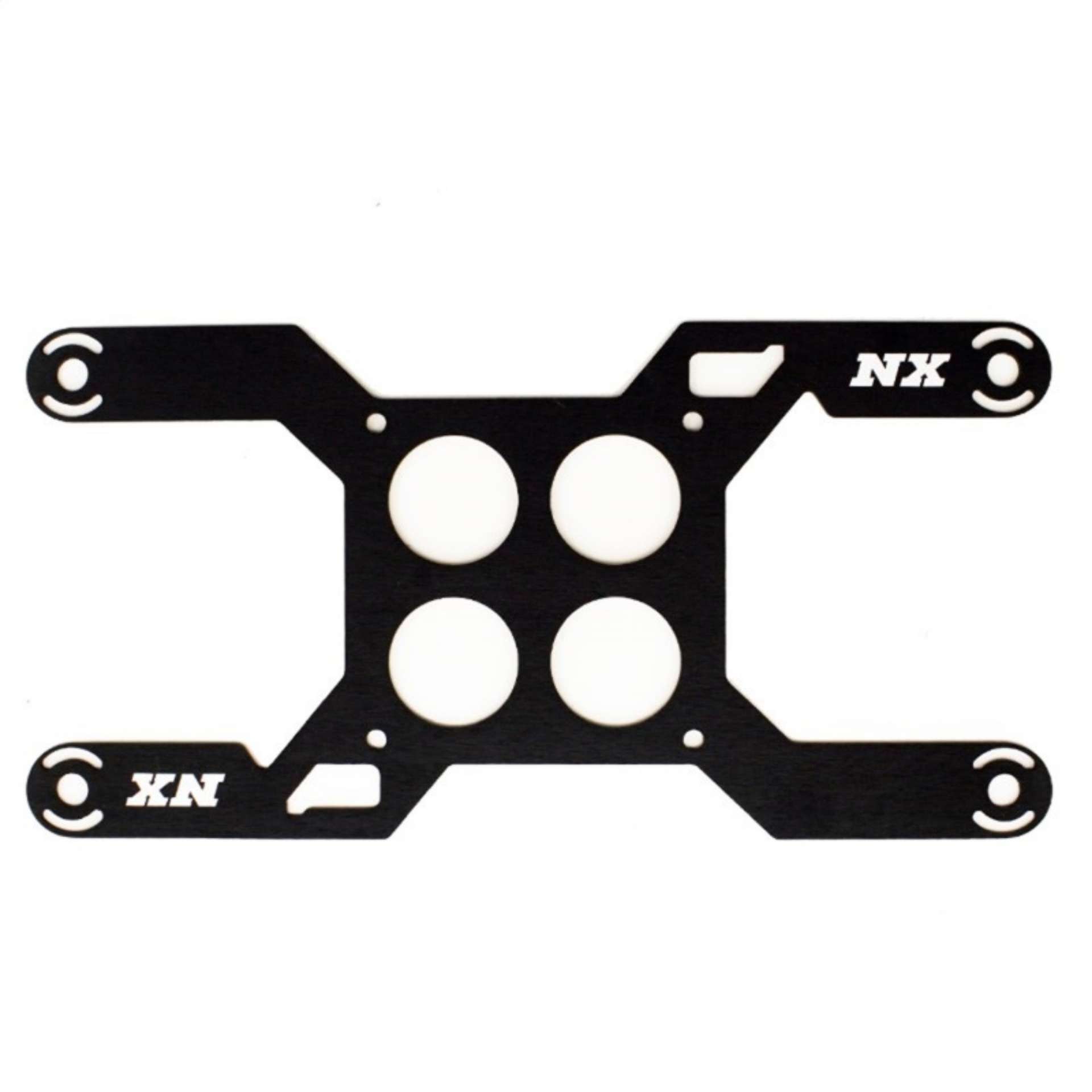 Picture of Nitrous Express Carb Plate Solenoid Bracket for Dominator 4 Solenoid