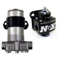 Picture of Nitrous Express Black Style Fuel Pump and Non Bypass Regulator Combo