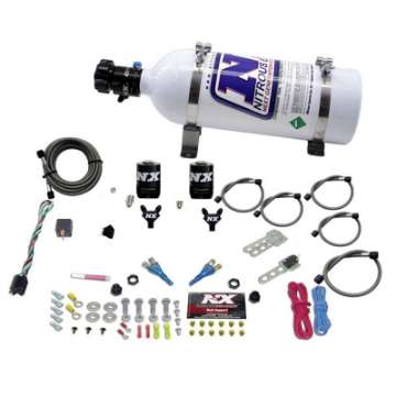 Picture of Nitrous Express 08-10 Dodge Viper EFI Dual Nozzle 100-300HP w-5lb Bottle