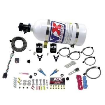 Picture of Nitrous Express 08-10 Dodge Viper EFI Dual Nozzle 100-300HP w-10lb Bottle