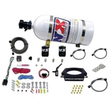 Picture of Nitrous Express 2014+ Chevrolet Corvette C7 Nitrous Plate Kit 50-300HP w-10lb Bottle