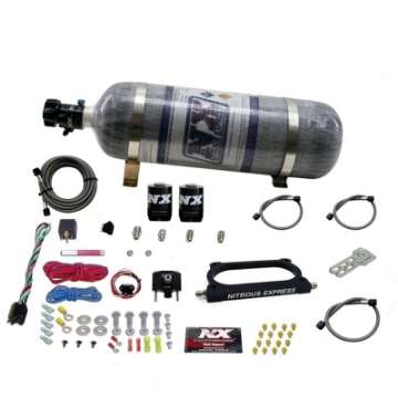 Picture of Nitrous Express 07-14 Ford Mustang GT500 Nitrous Plate Kit 50-250HP w-Composite Bottle