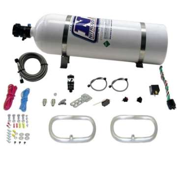 Picture of Nitrous Express Dual Ntercooler Ring System 2 - 6 x 6 Rings w-15lb Bottle
