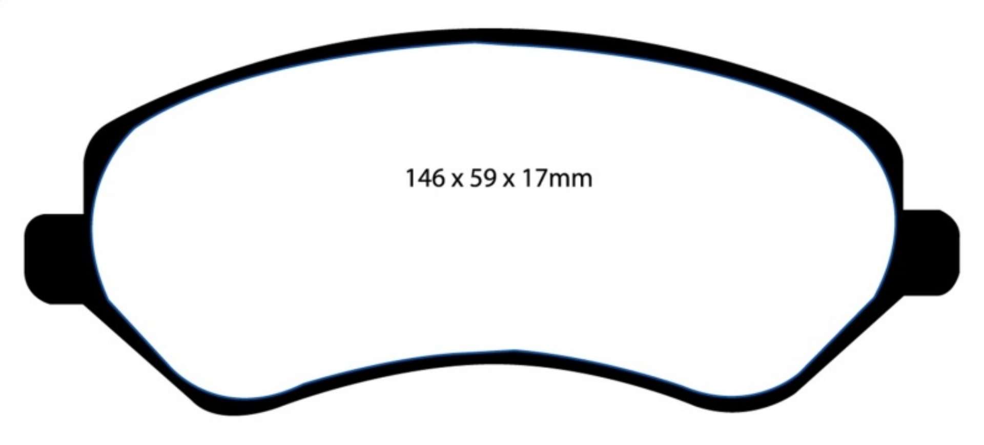 Picture of EBC 04-07 Chrysler Town & Country 3-3 Rear Drums Yellowstuff Front Brake Pads