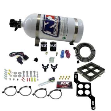 Picture of Nitrous Express Dominator Billet Crossbar Pro-Power Nitrous Kit 100-500HP w-10lb Bottle