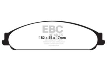 Picture of EBC 04-07 Ford Five Hundred 3-0 Greenstuff Front Brake Pads