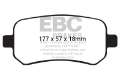 Picture of EBC 04-07 Ford Freestar 3-9 Greenstuff Front Brake Pads