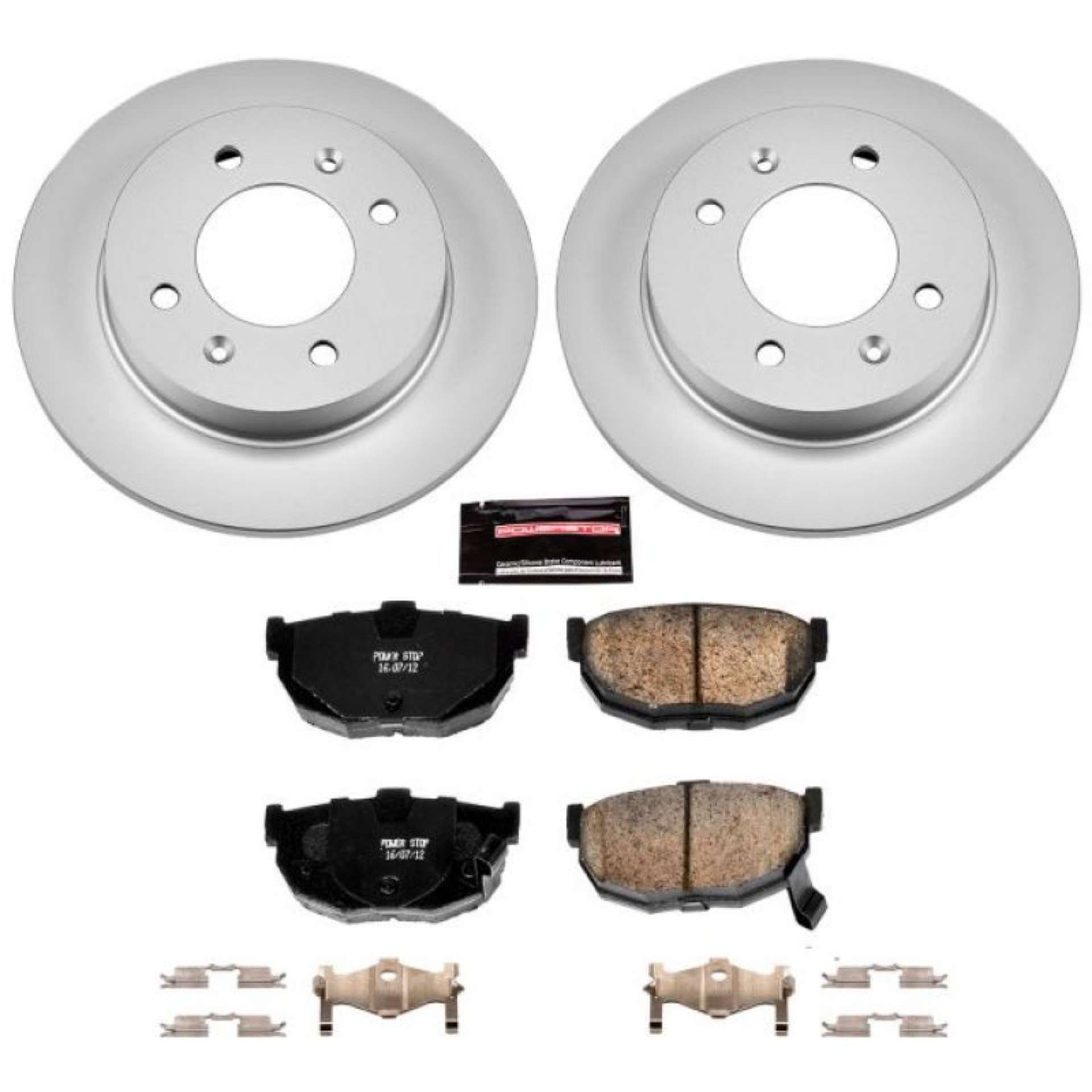 Picture of Power Stop 97-06 Hyundai Elantra Rear Z17 Evolution Geomet Coated Brake Kit