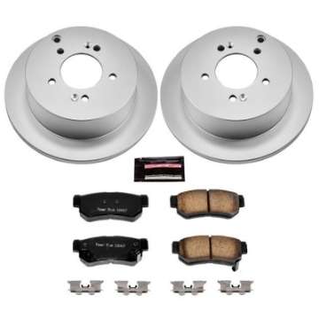 Picture of Power Stop 01-06 Hyundai Santa Fe Rear Z17 Evolution Geomet Coated Brake Kit