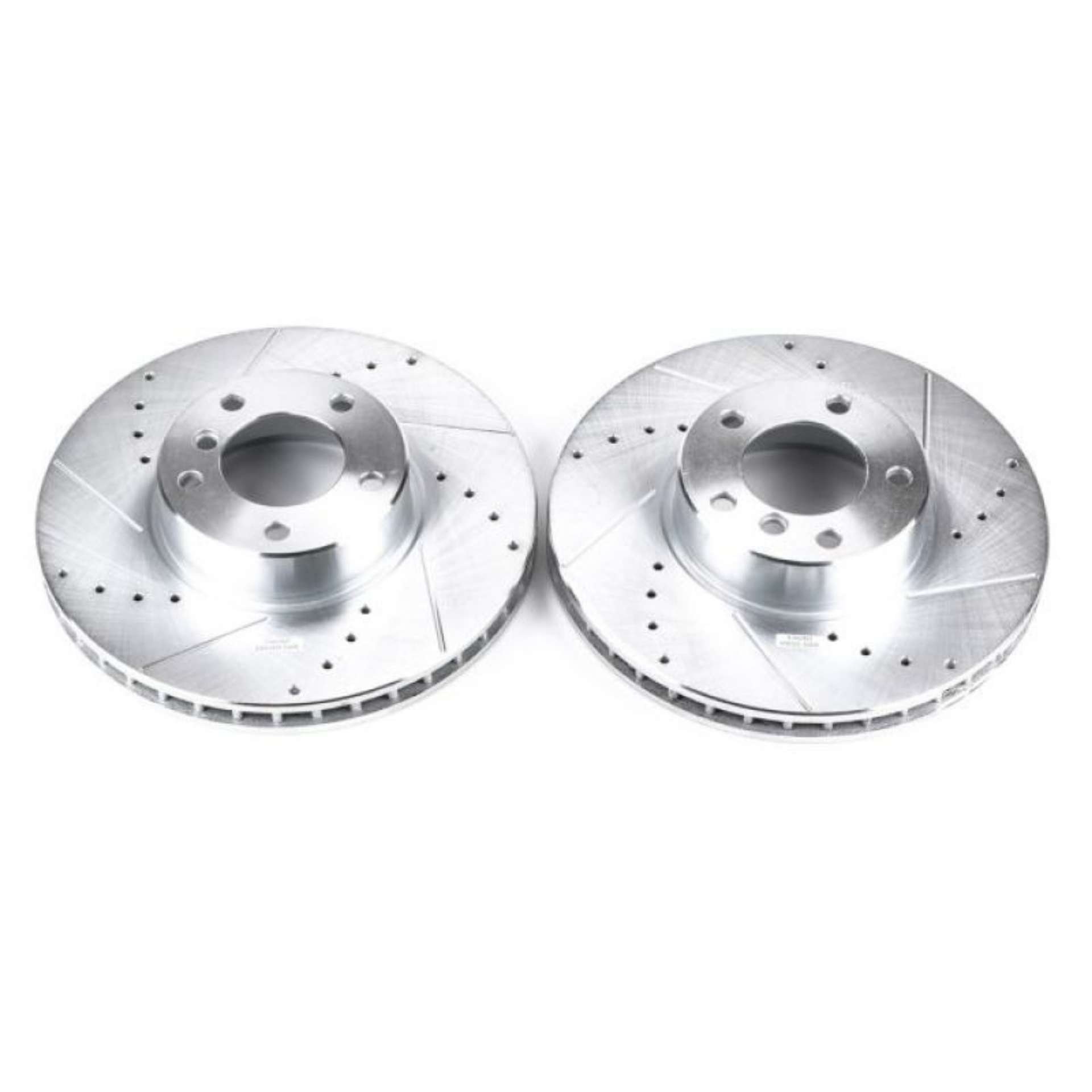 Picture of Power Stop 01-03 BMW 530i Front Evolution Drilled & Slotted Rotors - Pair