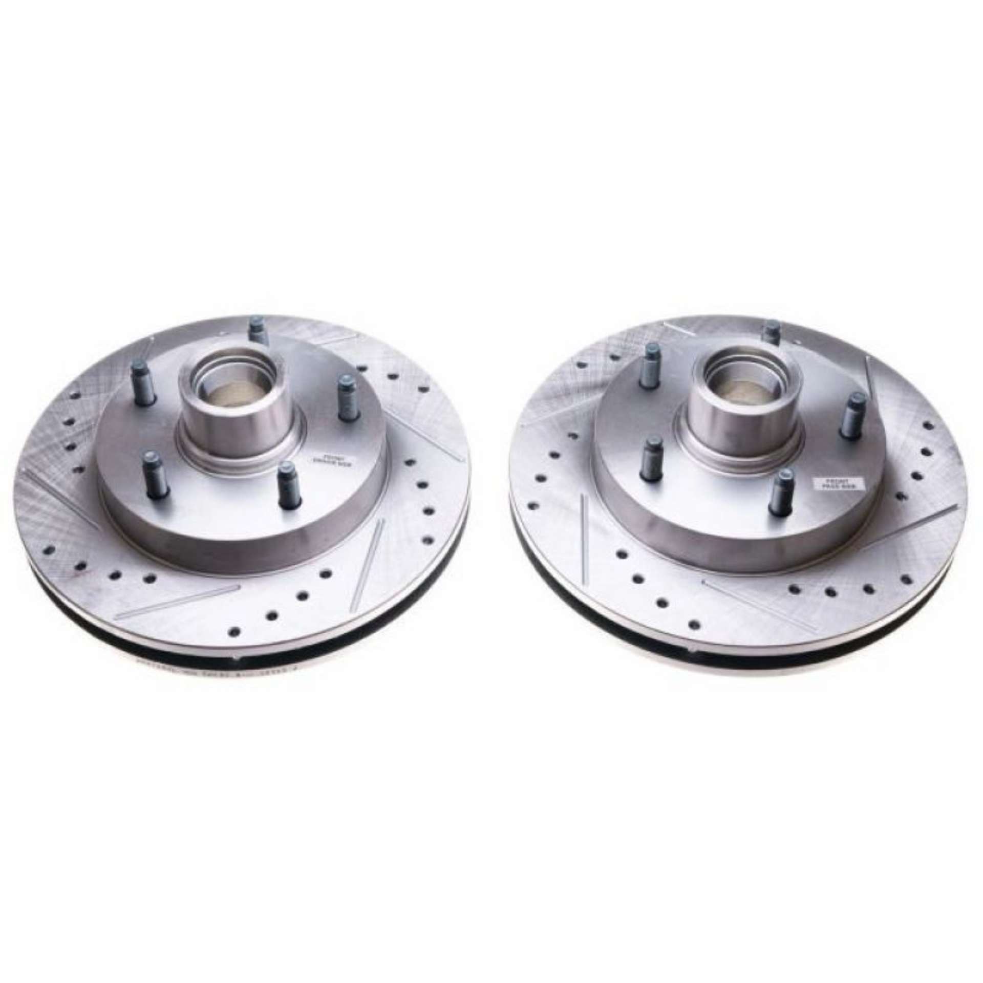 Picture of Power Stop 94-99 Dodge Ram 1500 Front Evolution Drilled & Slotted Rotors - Pair